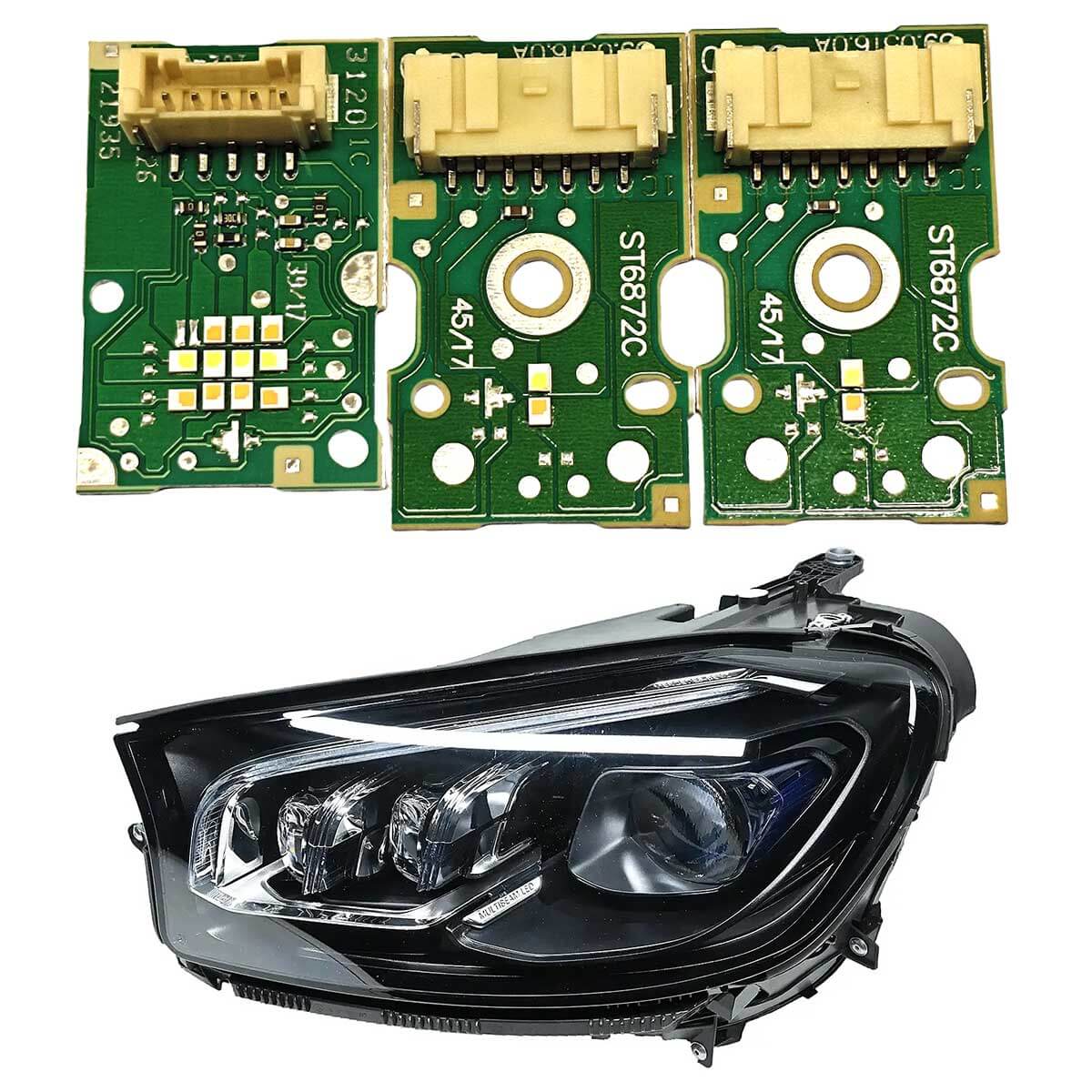 Mercedes-Benz GLS 400 450 daytime running light DRL module