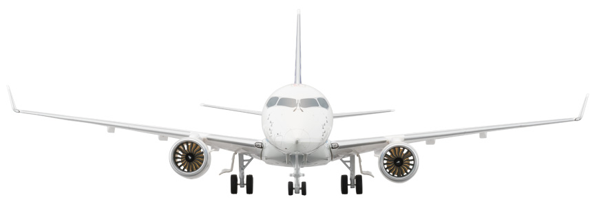 MR19010 1:100 MRJ90 JA23MJ ファンボローエアショー飛行展示機 完成品