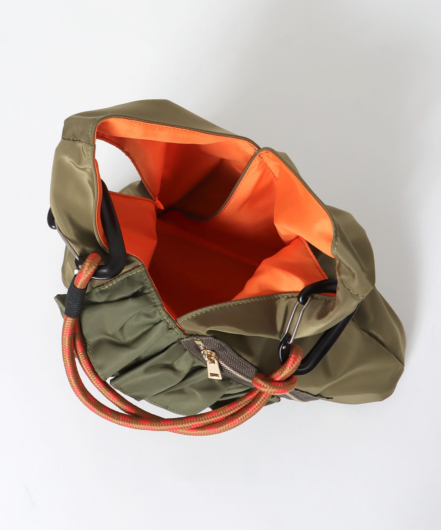 RISLEY×OUTDOOR PRODUCTS】miniトライアングルフリルバッグ | AND ON