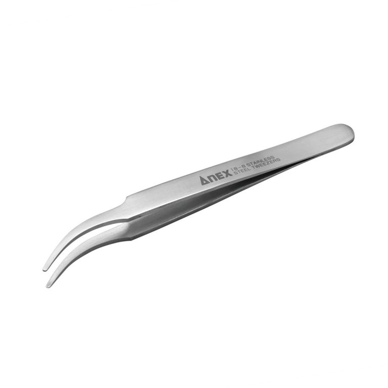 ステンレスピンセット 強力型120mm （SUS304） | ANEXブランドの
