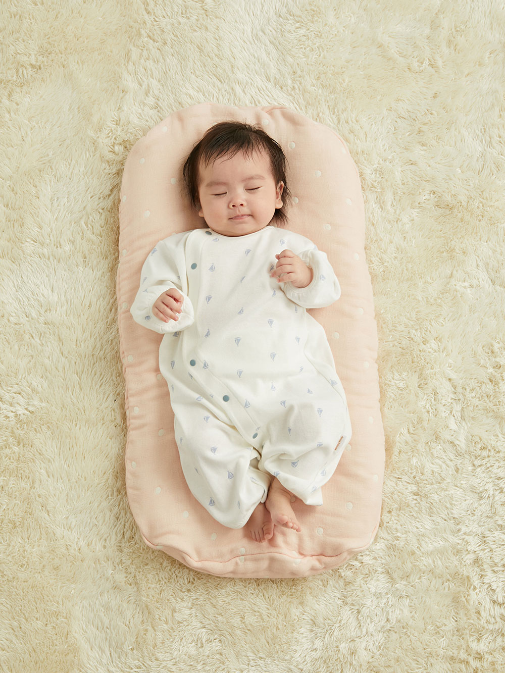 日本製】(エンジェリーベ オリジナル) ママらく抱っこ布団 プレミアム6