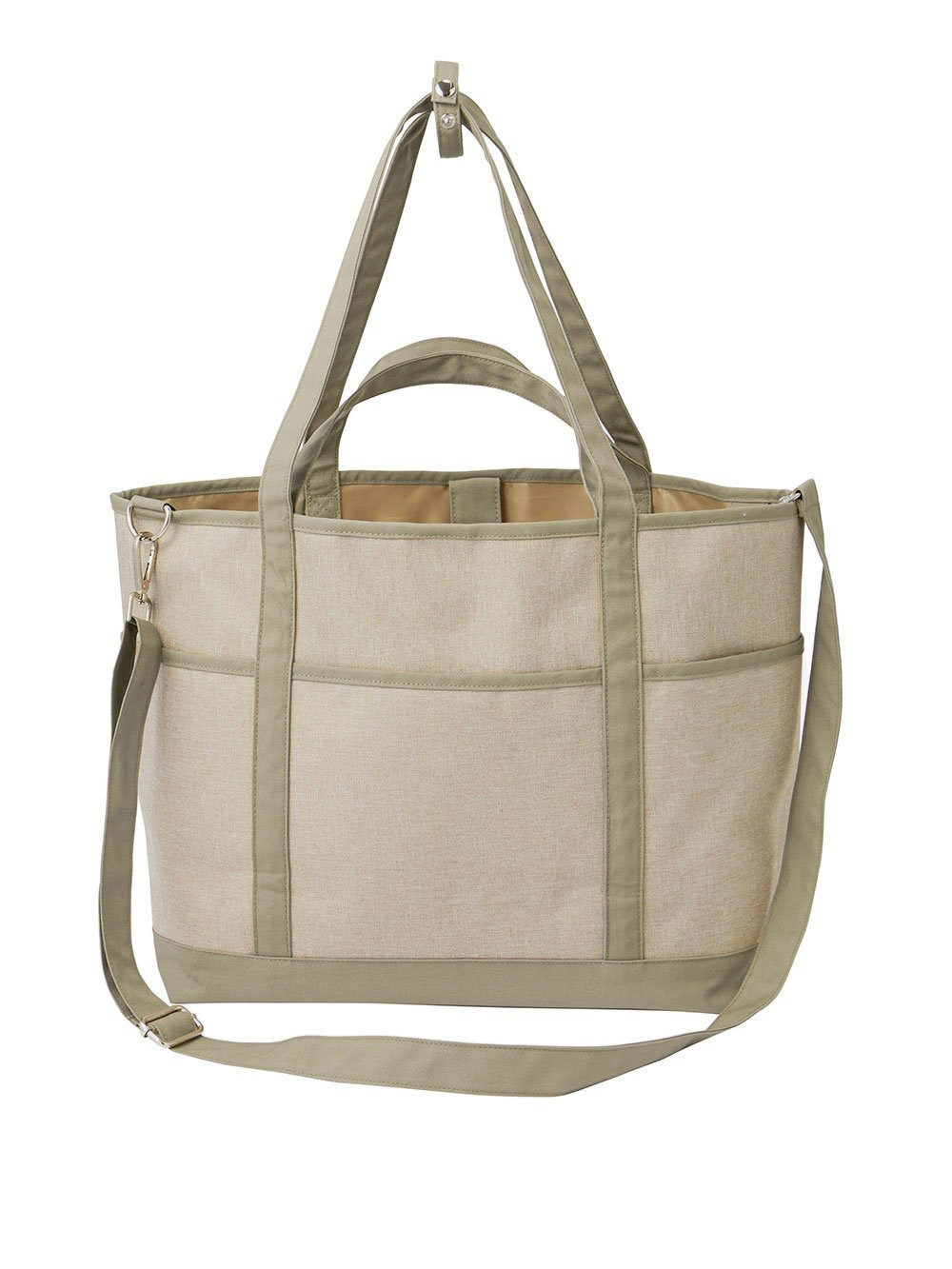 マザーズバッグ】ママバッグ 軽量・撥水 3way ペアレンツトートバッグ