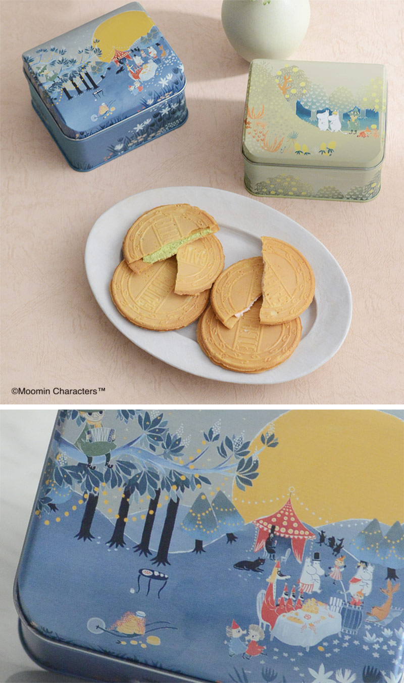 ゴーフレット缶／MOOMIN ムーミン ｜ アンジェ web shop（本店）