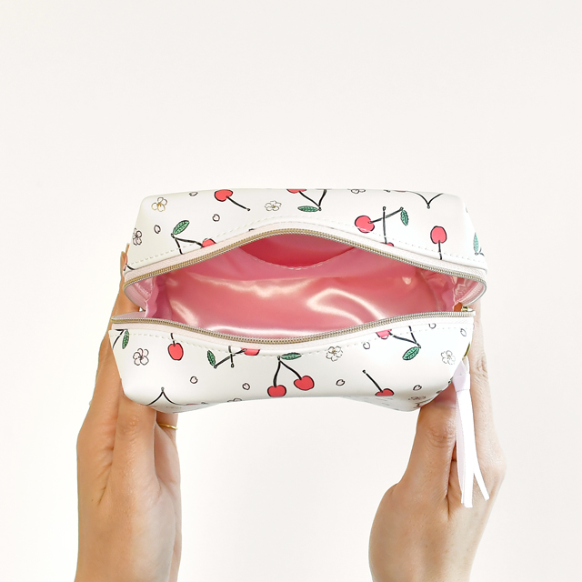 刀剣乱舞ONLINE｜ボックスポーチ（加州清光・大和守安定とチェリー）