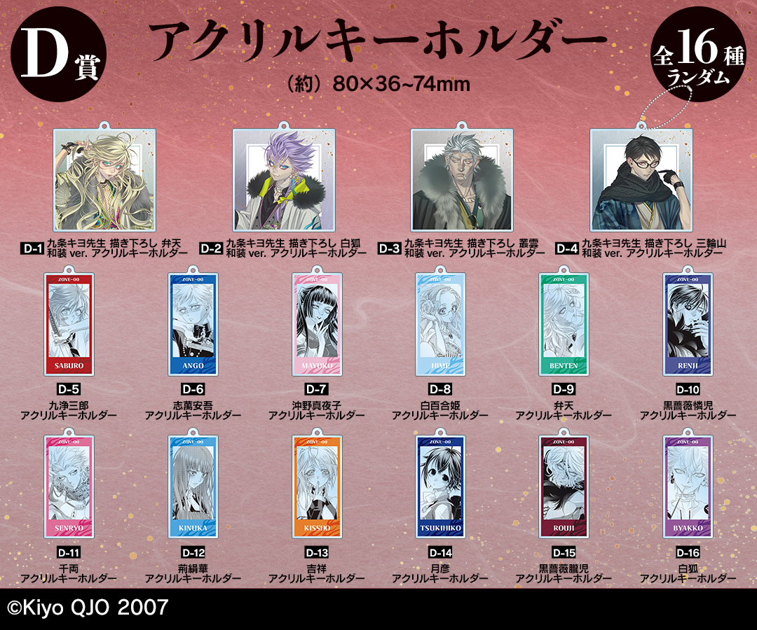 くじメイト】『ZONE-00』描き下ろし 和装ver. オンラインくじ | アニメイト