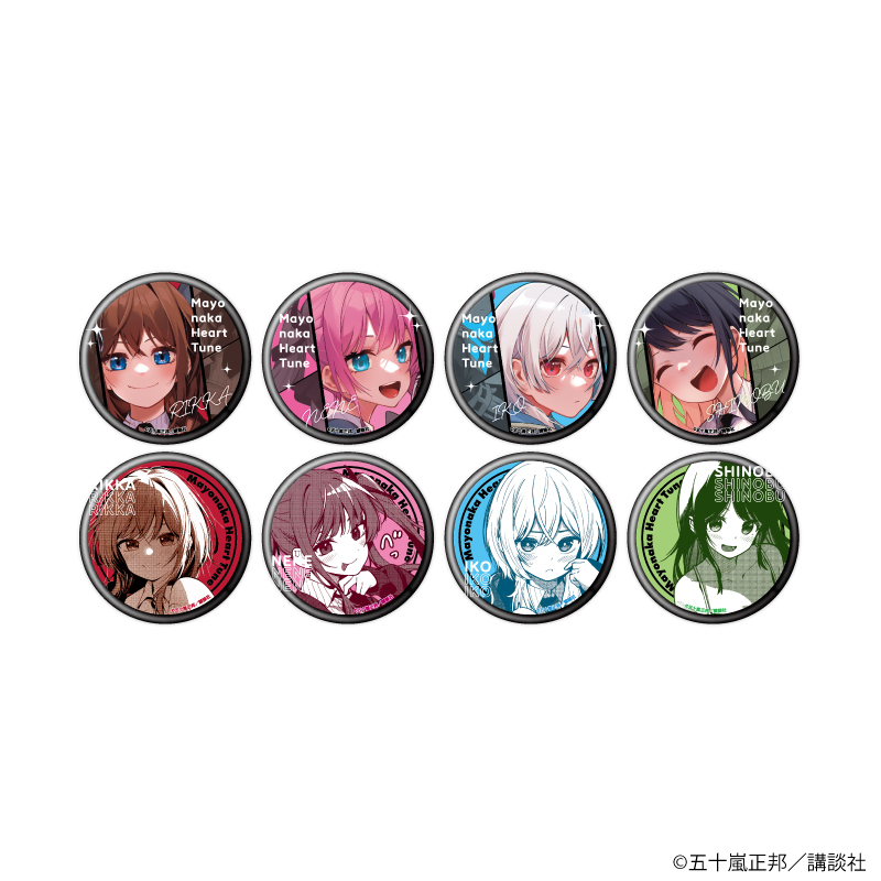 ANIMEMART / 缶バッジ「真夜中ハートチューン」01/ブラインド(全8種