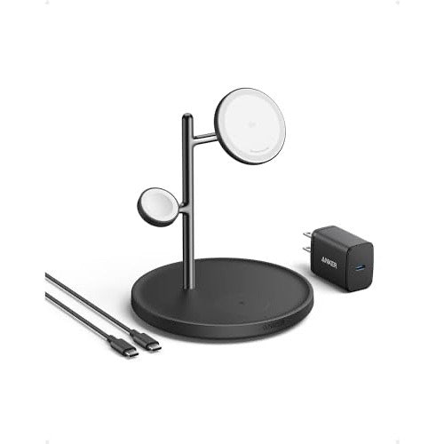 Anker MagGo Wireless Charging Station (3-in-1 Stand) | ワイヤレス