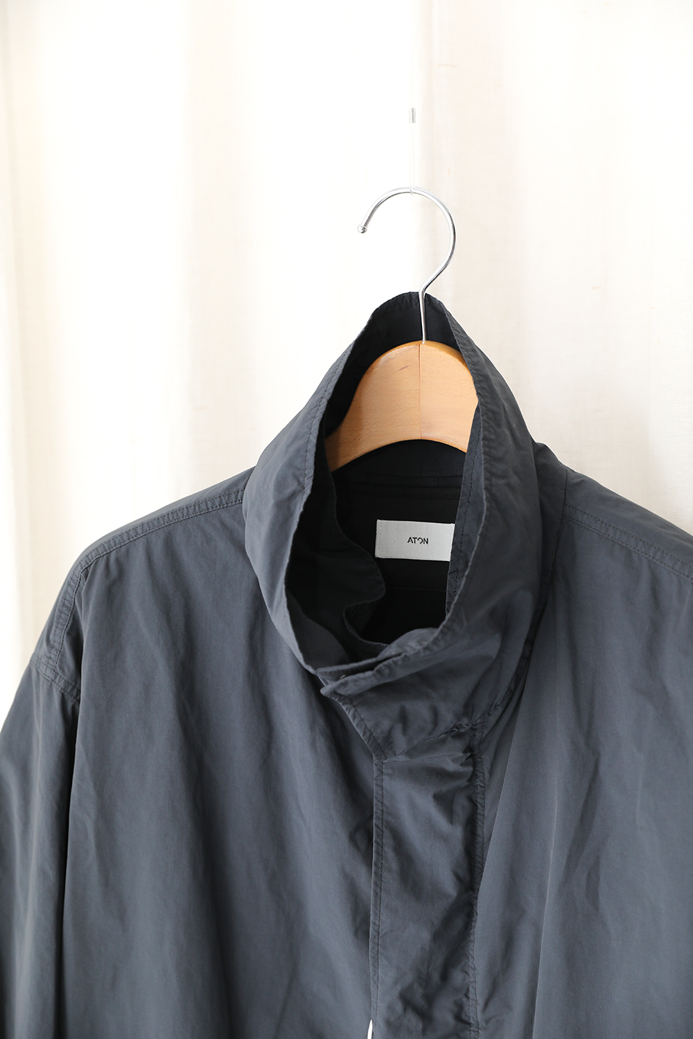ATON」AIR VENTILE SHORT MODS COAT | ANOTHER LOUNGE