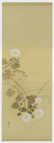 木村武山「白菊」の買取・査定は美術のプロにお任せ下さい。 | 絵画