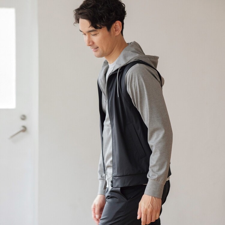 アウトレット】【SPORTY CASUAL】クールタッチジャージベスト セット