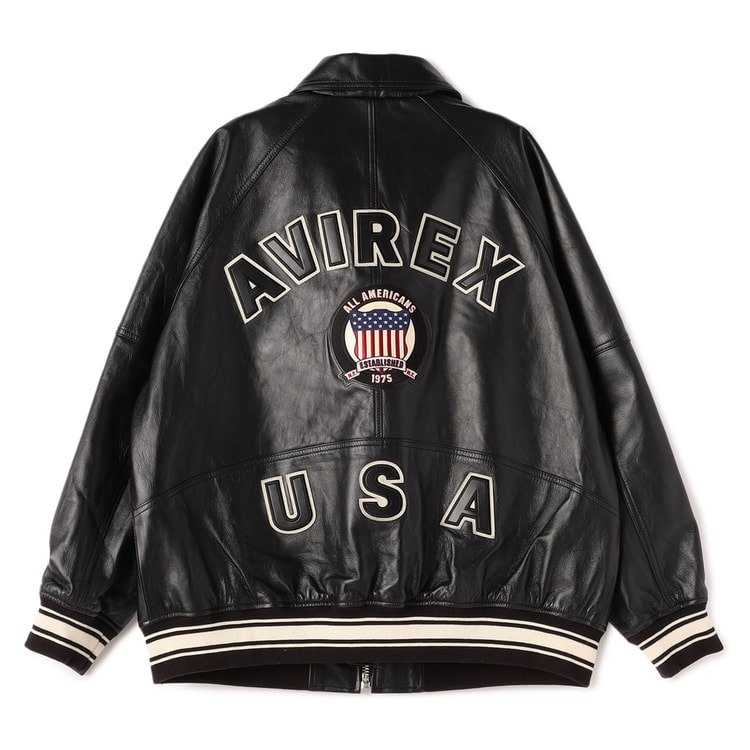 SizeMAX】AVIREX シグネチャーバーシティジャケット【AOKI公式通販】