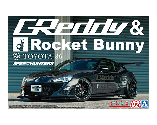 1/24 ZN6 TOYOTA 86 '12 GREDDY&ROCKET BUNNY VOLK RACING Ver
