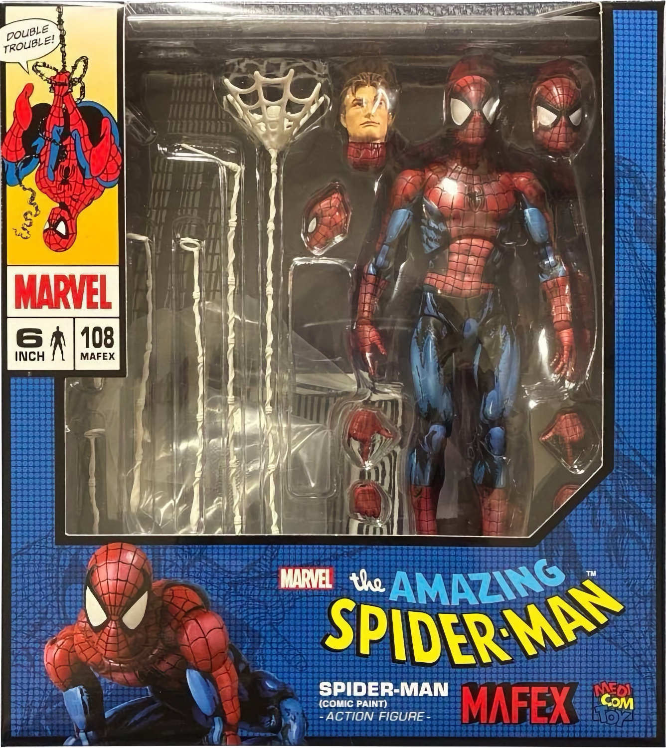 Mafex Marvel Spider-Man (Comic Paint)
