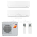 Mitsubishi MXZ-2D20NLHZ MSZ-GX09NL MSZ-GX12NL H2i Ductless Mini