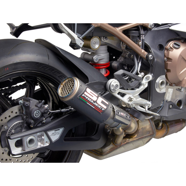 SC-Project B33-50CR CR-T Slip-on Exhaust, Carbon for BMW S1000RR
