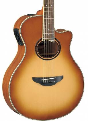 Yamaha APX700II SDB Thin-Line 6-String RH Acoustic Electric Guitar