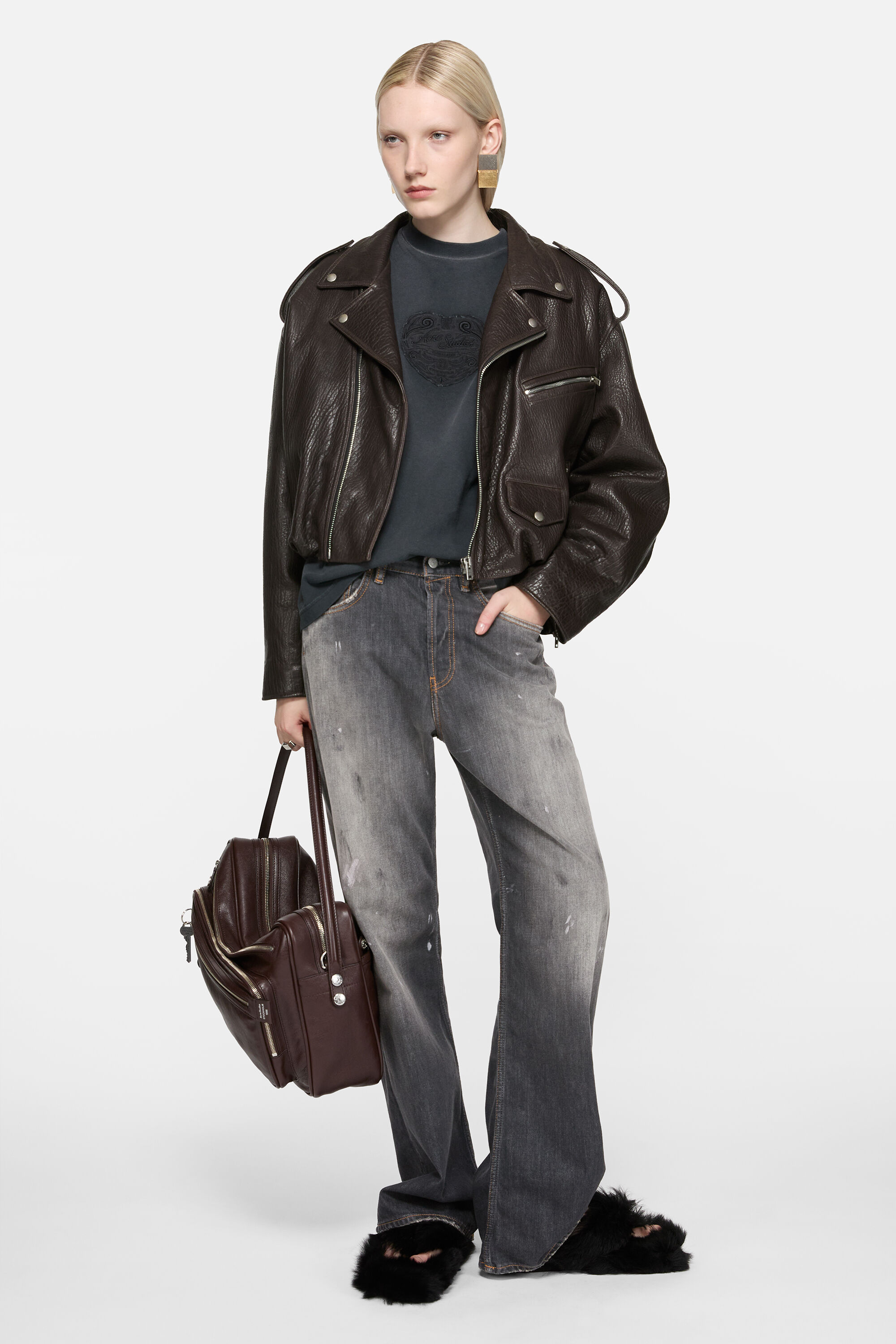 Acne Studios - Regular fit jeans - 2021F - Black