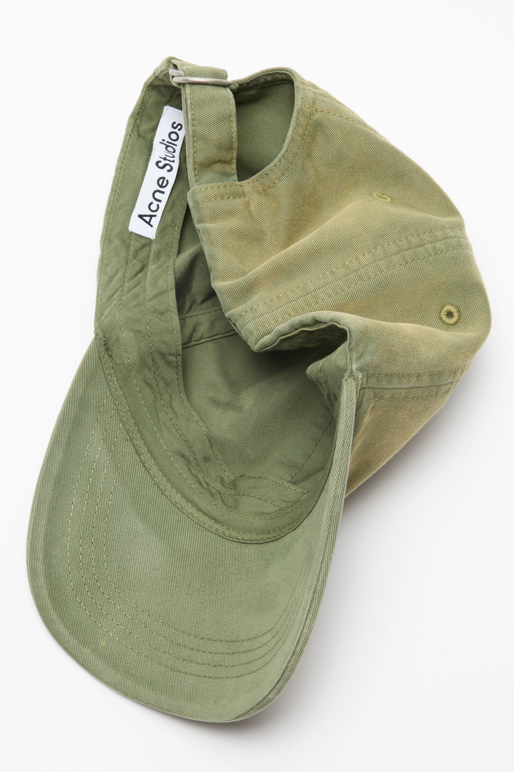Acne Studios - Logo cap - Olive green