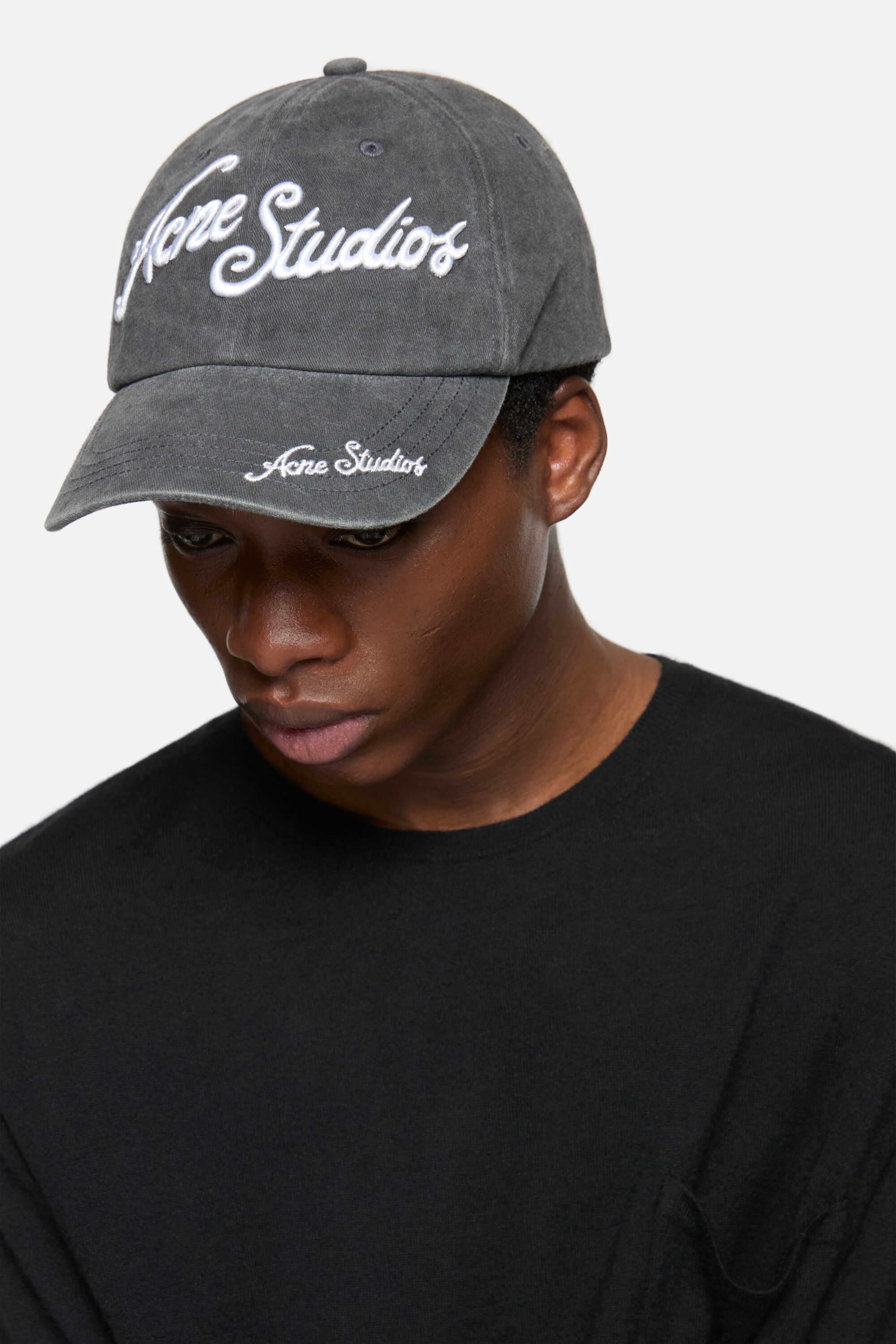 Acne Studios - Logo cap - Black
