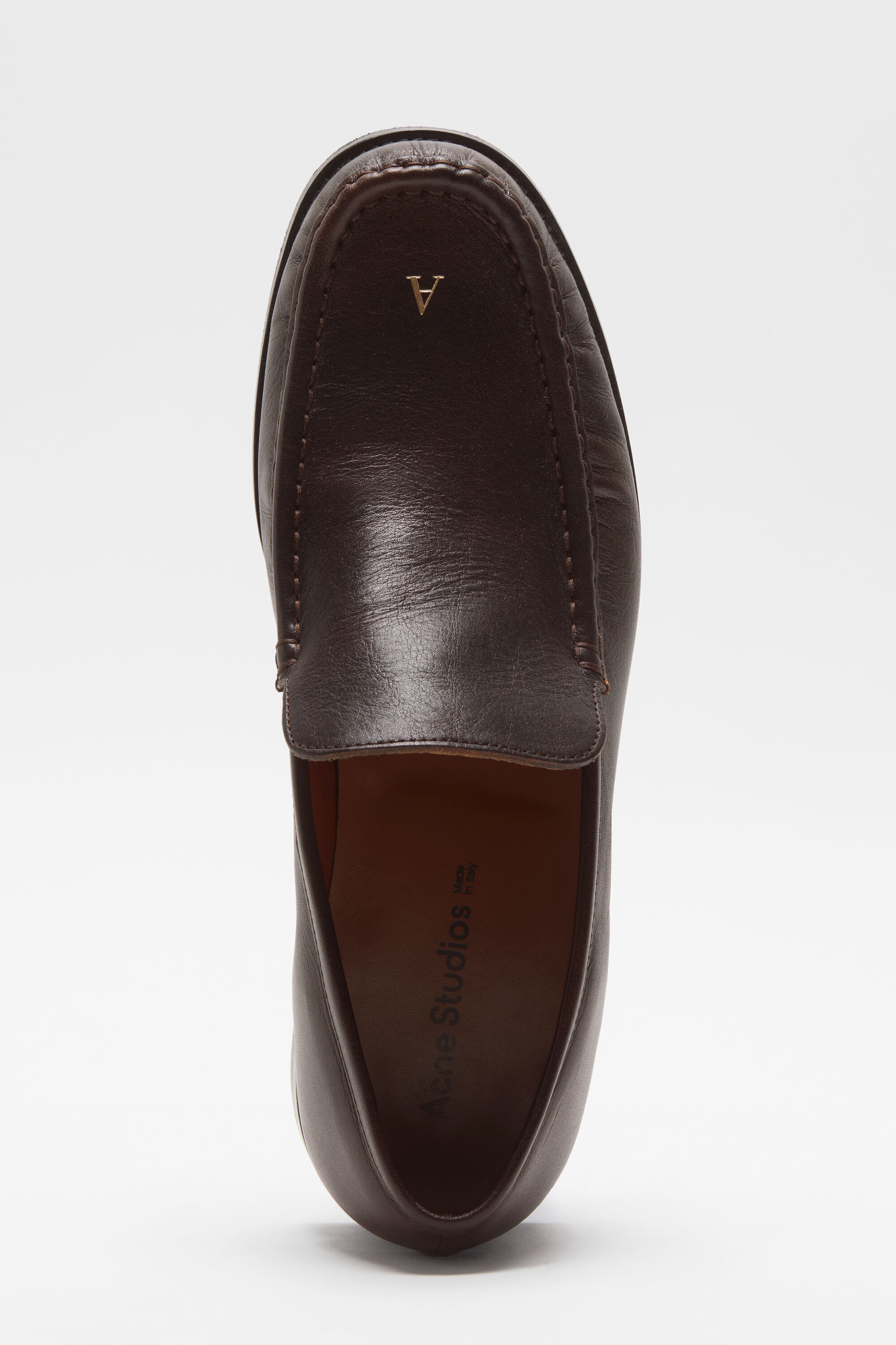 Acne Studios - Leather loafers - Brown