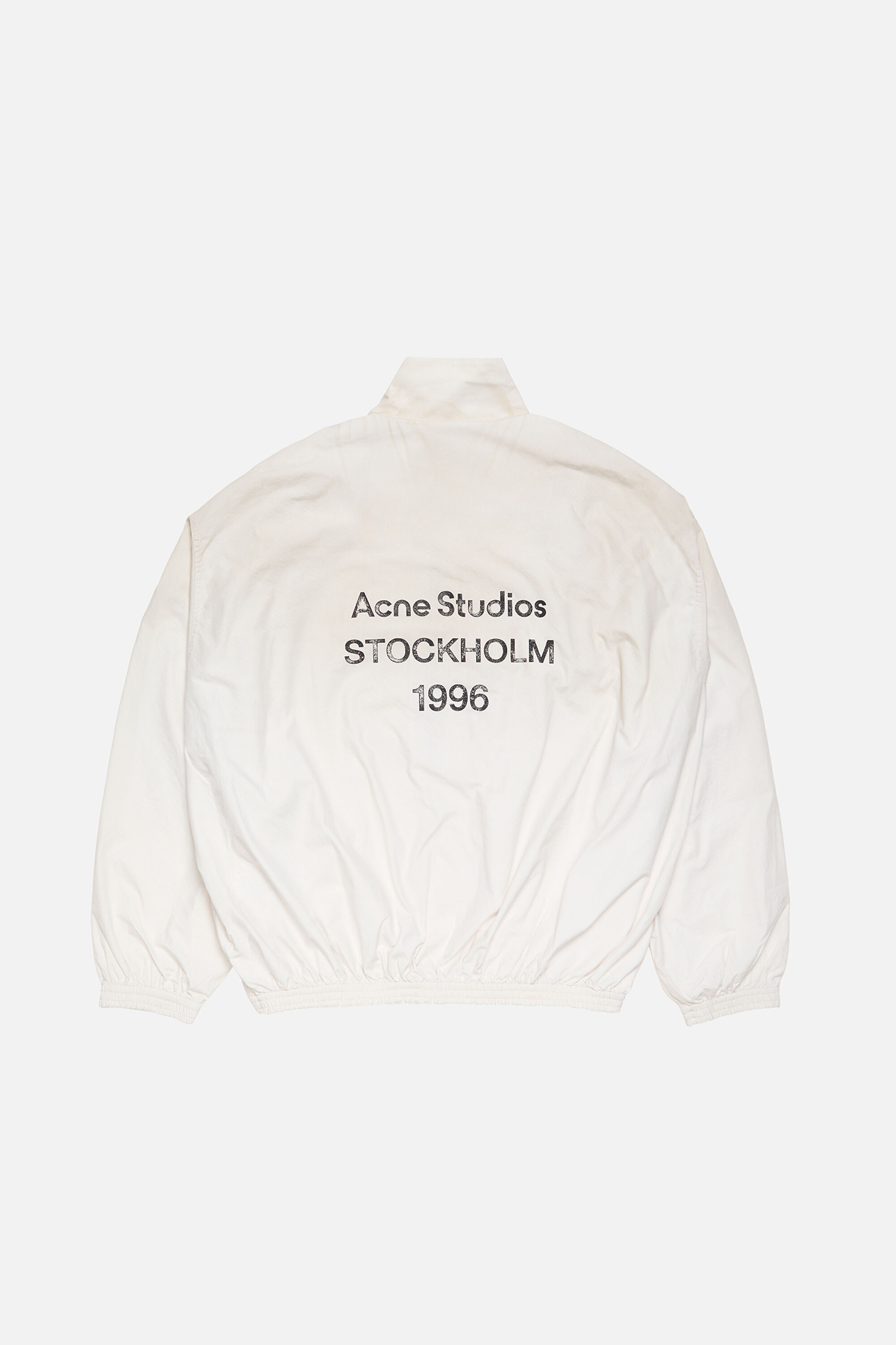 Acne Studios - Washed logo jacket - Dusty white