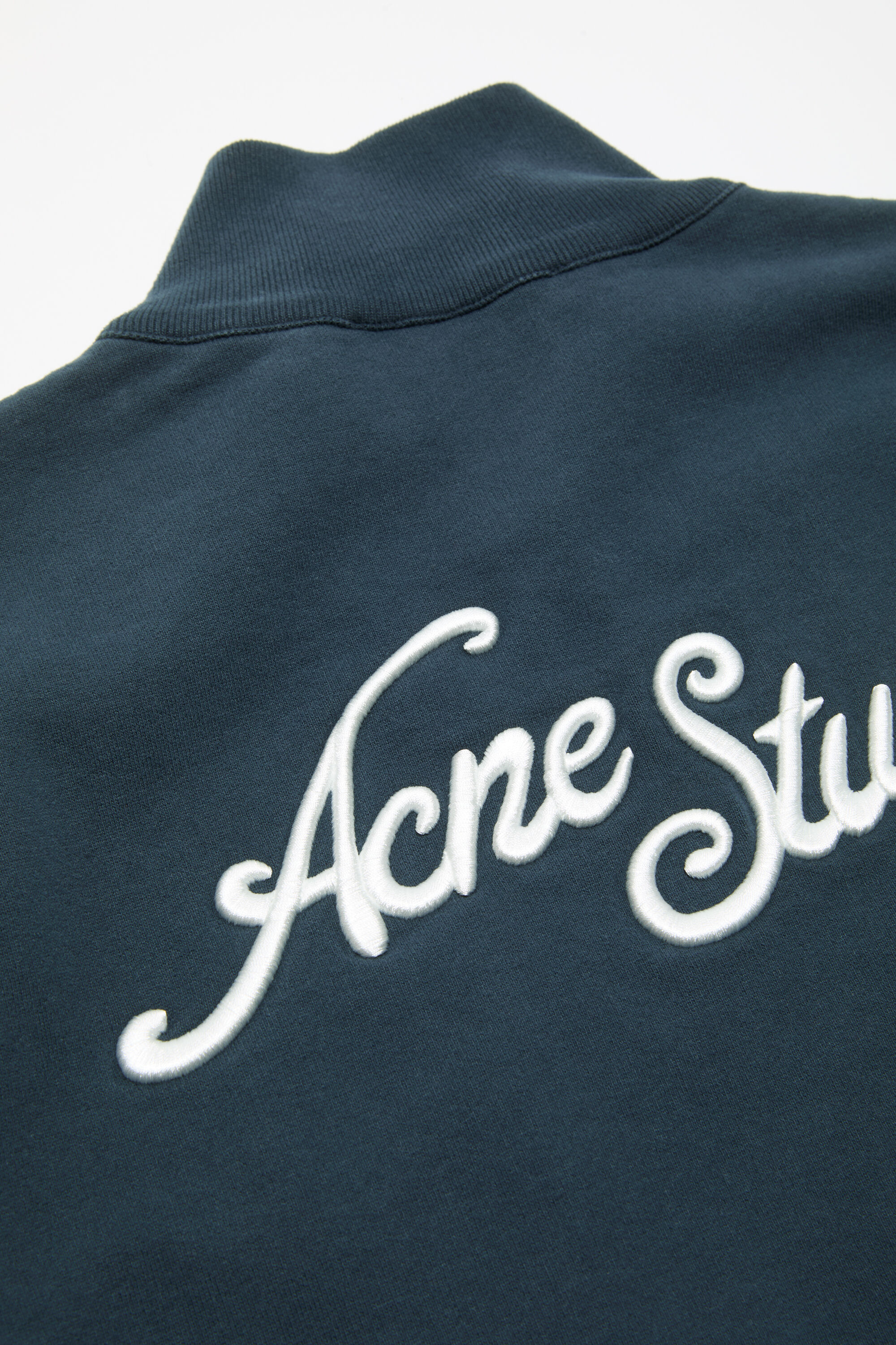 Acne Studios - Zip-up sweatshirt - Deep blue