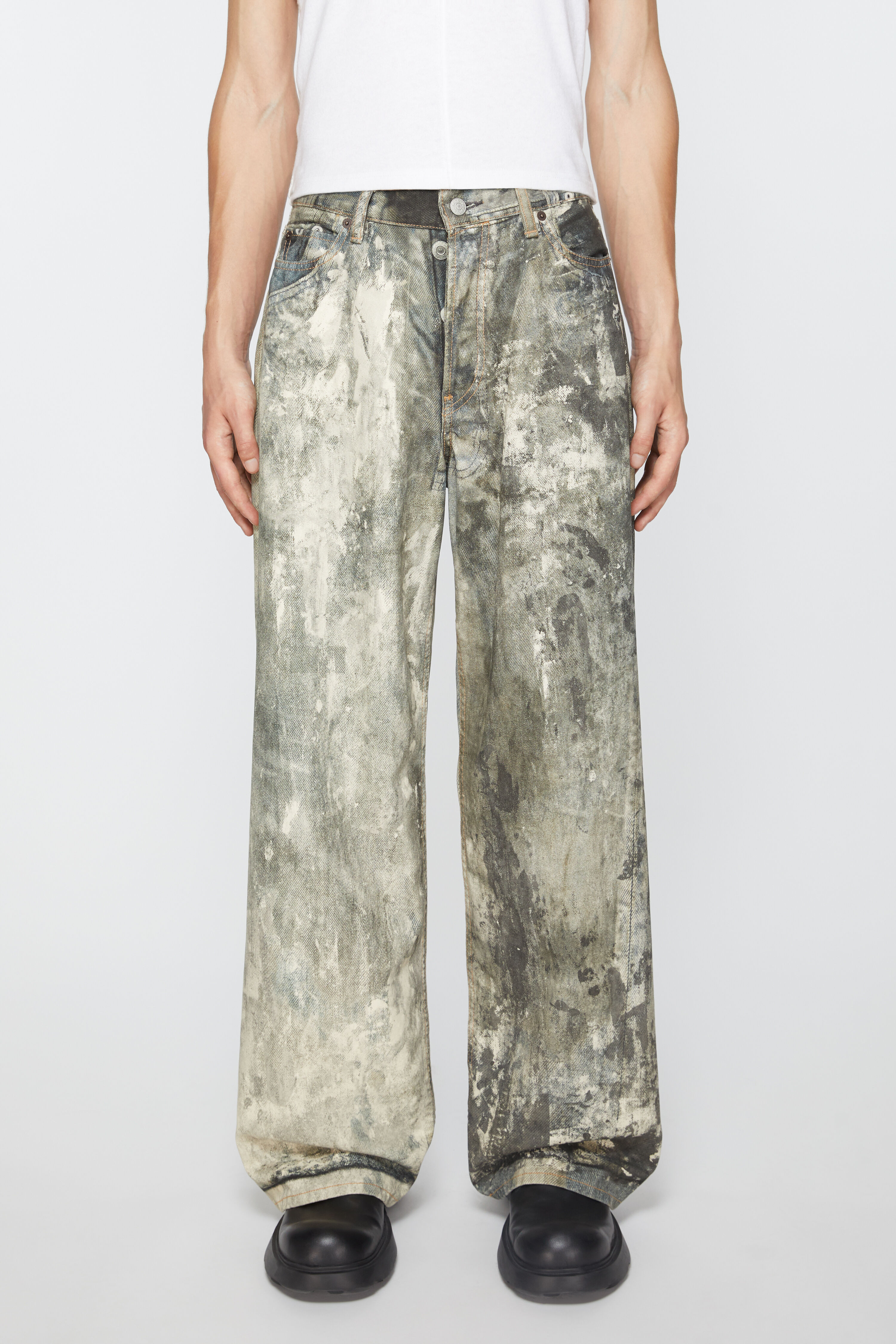 Acne Studios - Loose fit trousers- 1981 - Cold grey