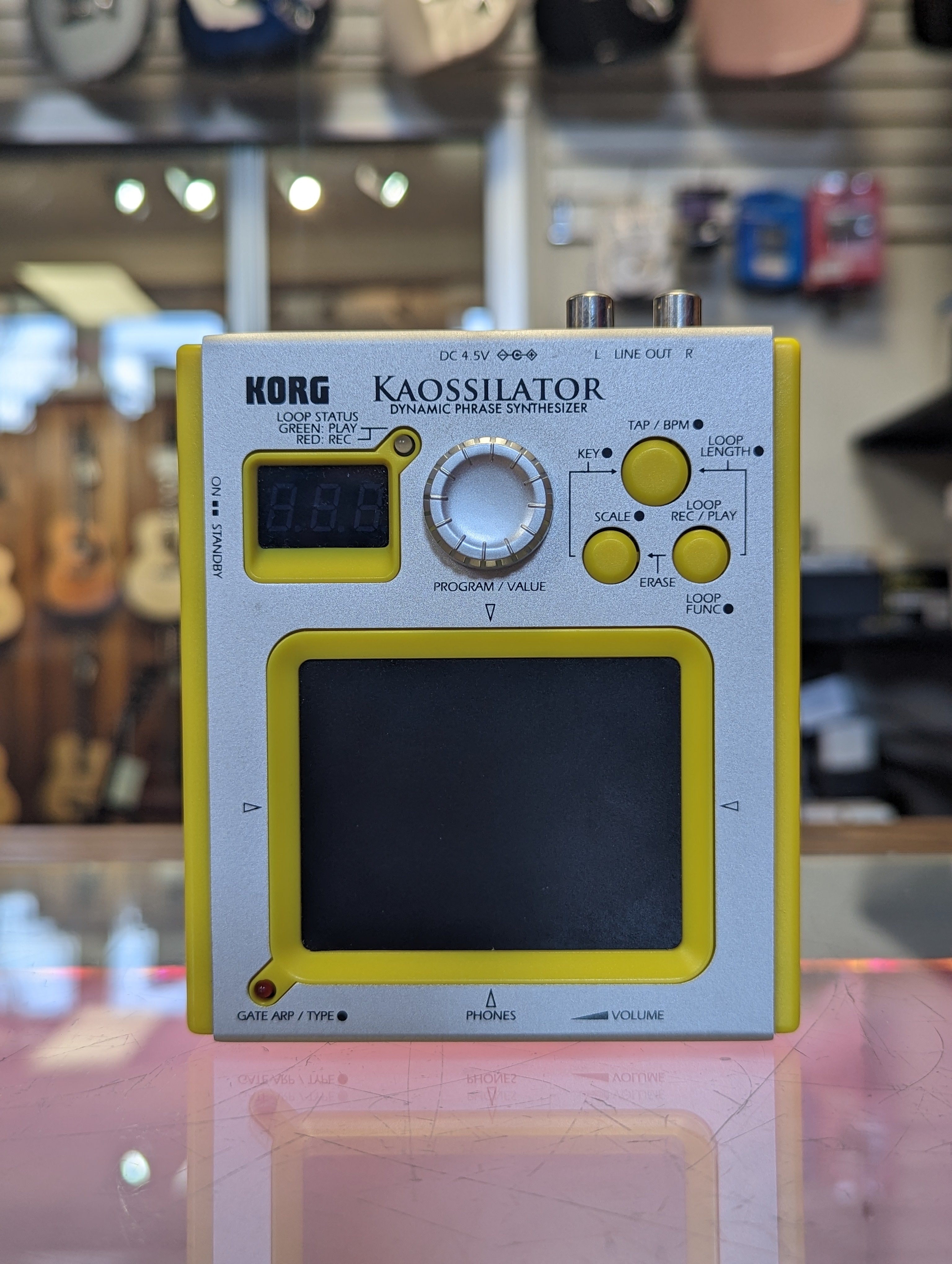 Korg KO-1 Kaossilator Dynamic Phrase Synthesizer (Used) – Acoustic
