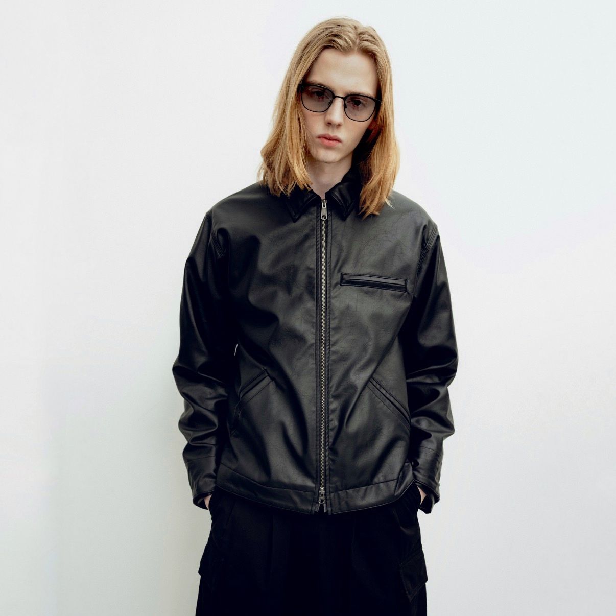 ESSAY - 【残り一点】Black Work Zip Jacket | ACRMTSM ONLINE STORE