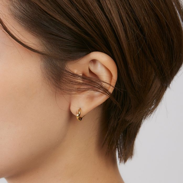 MARIA BLACK - 【再販売通知受付可能】Anil Huggie 0.6cm(GOLD