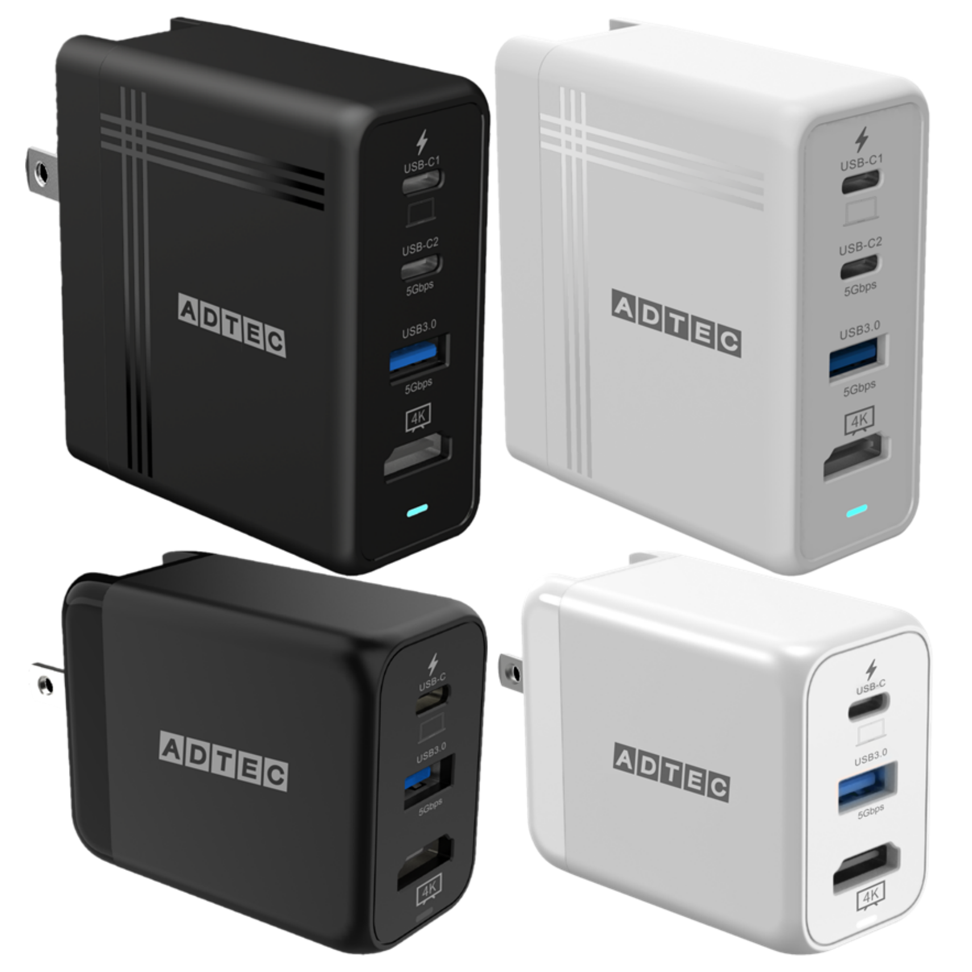 4K 出力対応・PD3.0 対応 充電器APD-V034ACH/V074AC2Hシリーズ - 株式