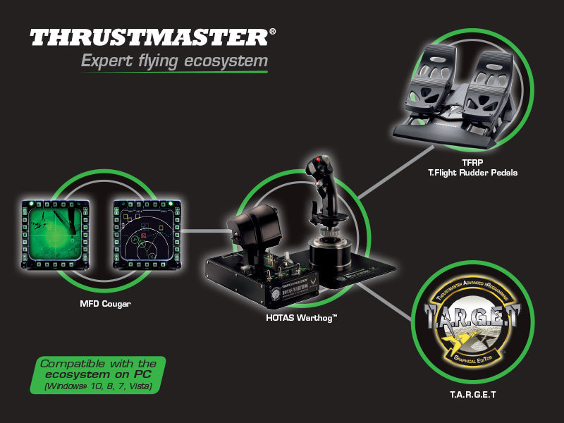 Thrustmaster HOTAS Warthog™ Flight Stick (PC) – Advanced SimRacing