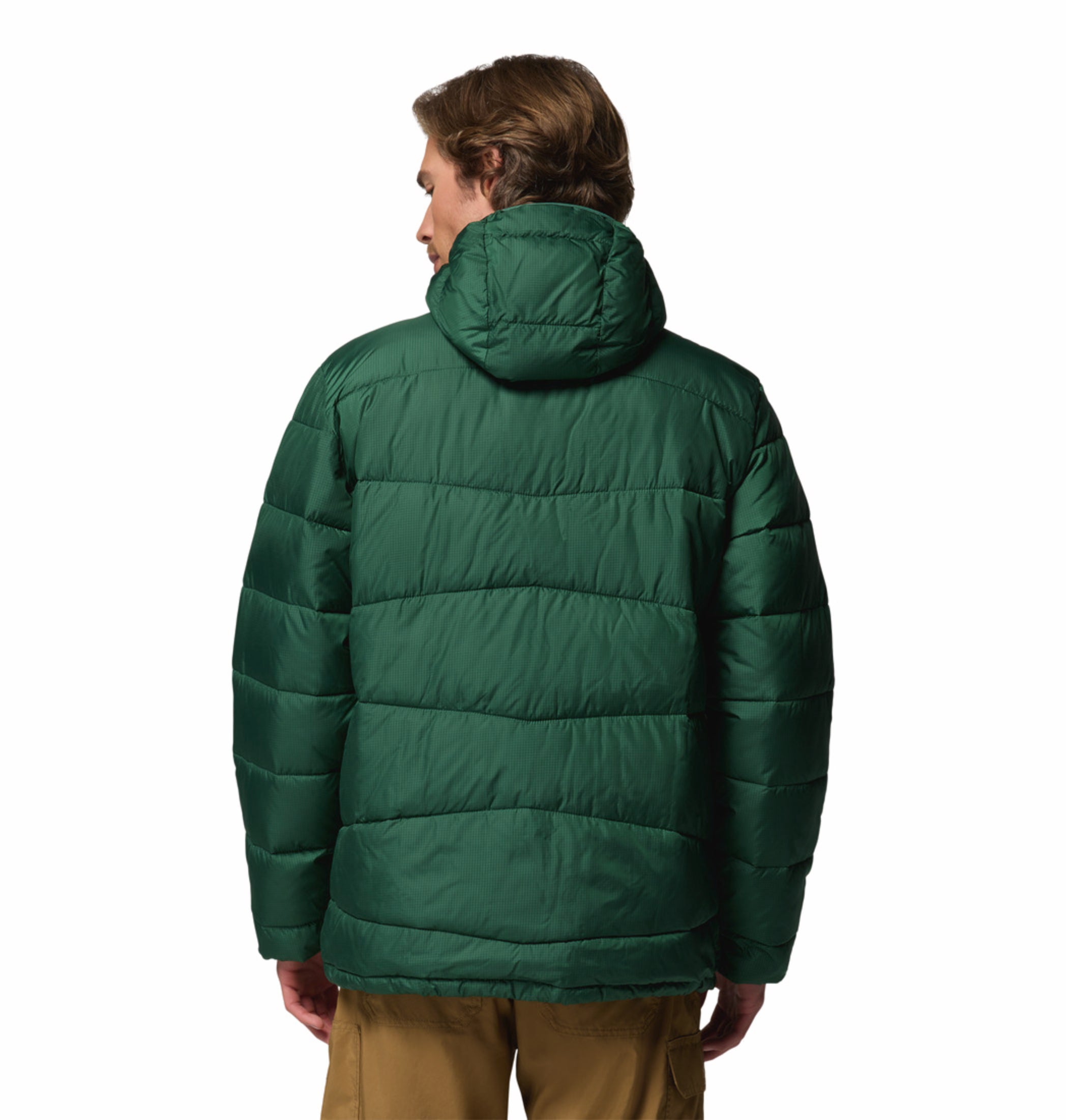 Columbia Men Green OmniHeat Reflective Fivemile Butte II Down