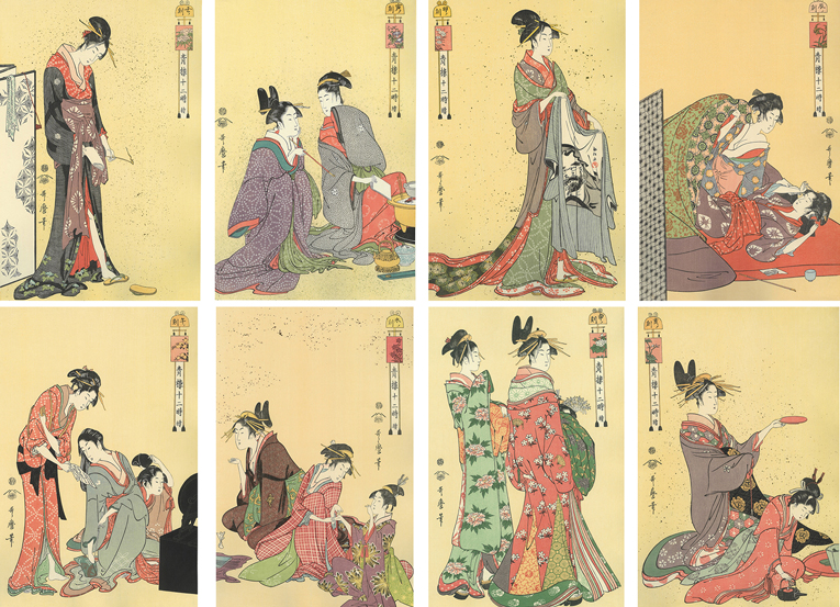 歌麿と遊郭に潜入！ 浮世絵で見る吉原の一日｜【北斎今昔】もっと知り