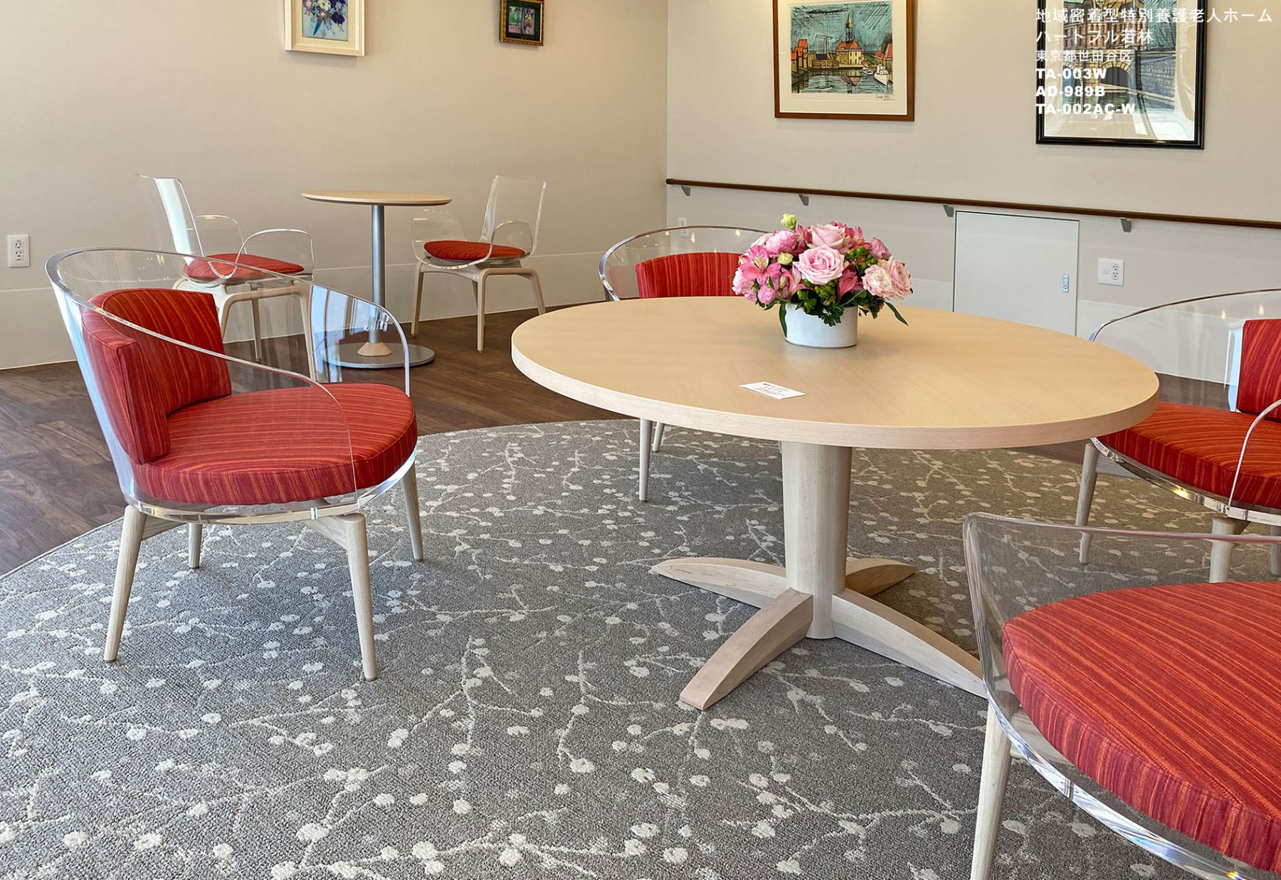 モデルルーム展示品 ADコア AD CORE PLUM ラウンジチェア アクリル