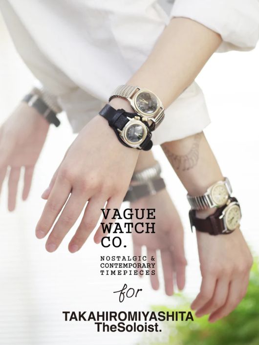 VAGUE WATCH CO. - TAKAHIROMIYASHITA The SoloIst. Coussin BEGINING