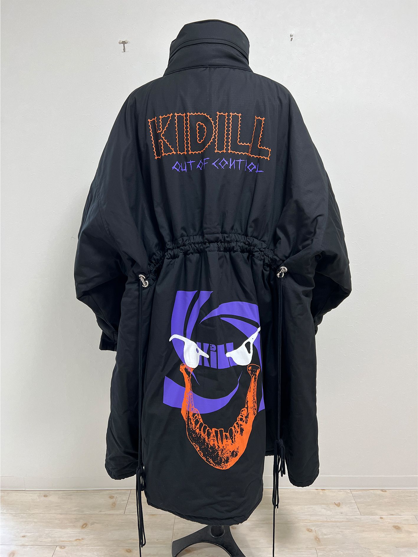 KIDILL - MODS COAT MULTI PRINT - BLACK | ADDICT WEB SHOP
