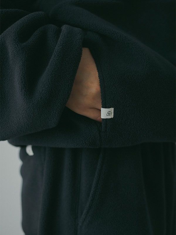 ETRE TOKYO - ドロストヘムエコフリースハーフジッププルオーバー