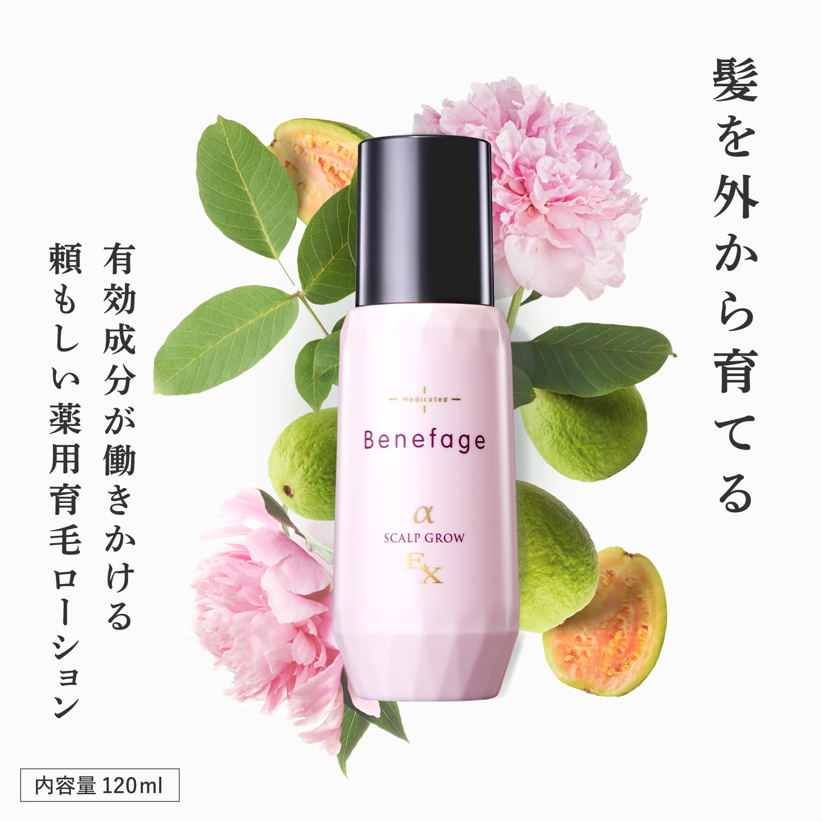 ベネファージュ 薬用スカルプグロウ EX F Mサロン品質の育毛