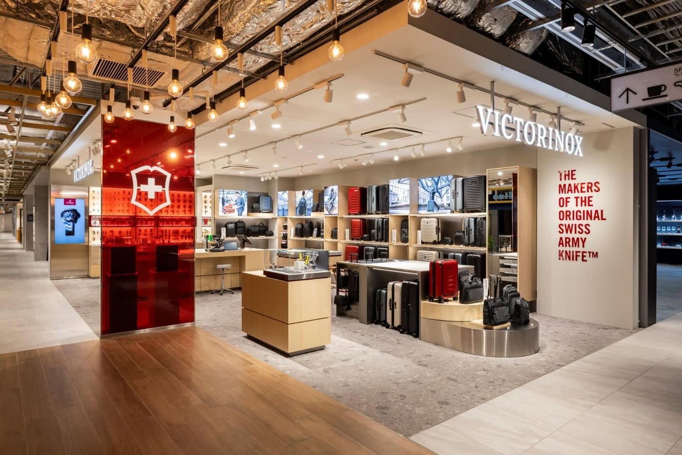 Dalziel & Pow creates a sharp new look for Victorinox stores in