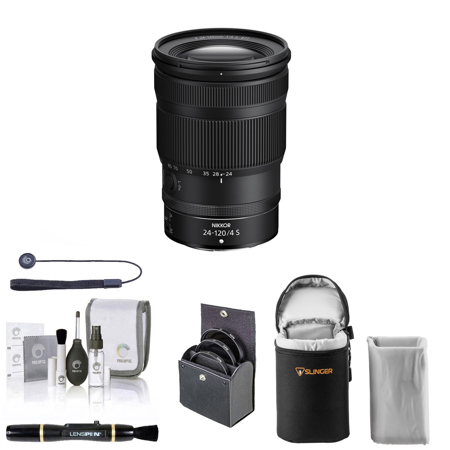 Nikon NIKKOR Z 24-120mm f/4 S Lens with Essentials Kit 20105 EK