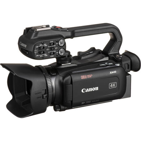 Canon XA40 4K UHD Pro Camcorder with 20x Optical Zoom Lens - Adorama