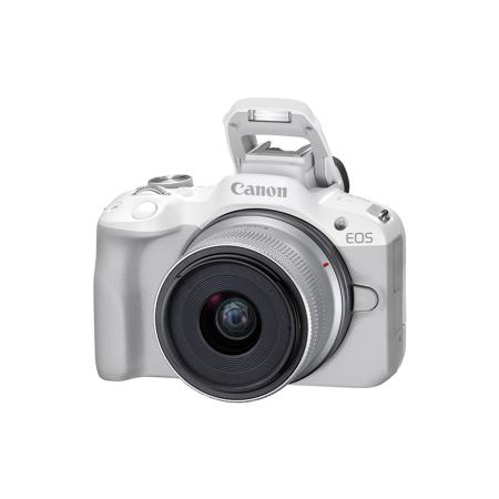 Canon EOS R50 Mirrorless Camera with RF-S 18-45mm f/4.5-6.3 IS STM
