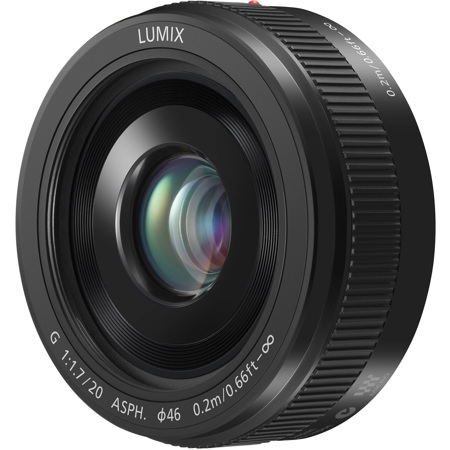 Panasonic LUMIX G 20mm f/1.7 II Aspherical Lens for Micro Four