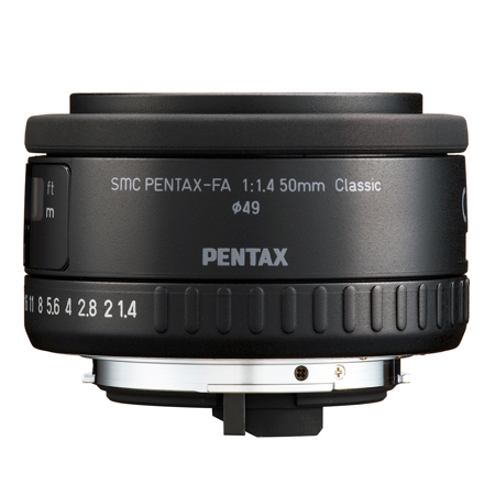 Pentax SMC Pentax-FA 50mm f/1.4 Classic Lens, Black 20800 - Adorama
