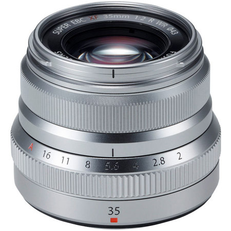 Fujifilm XF 35mm f/2 R WR Lens, Silver 16481880 - Adorama