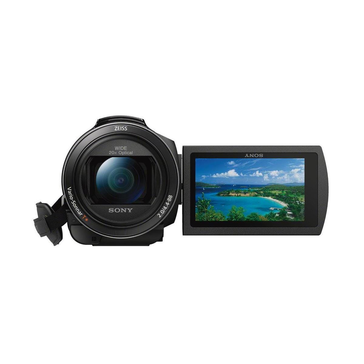 Sony FDR-AX53 16.6MP 4K Ultra HD Handycam Camcorder, Black - Adorama