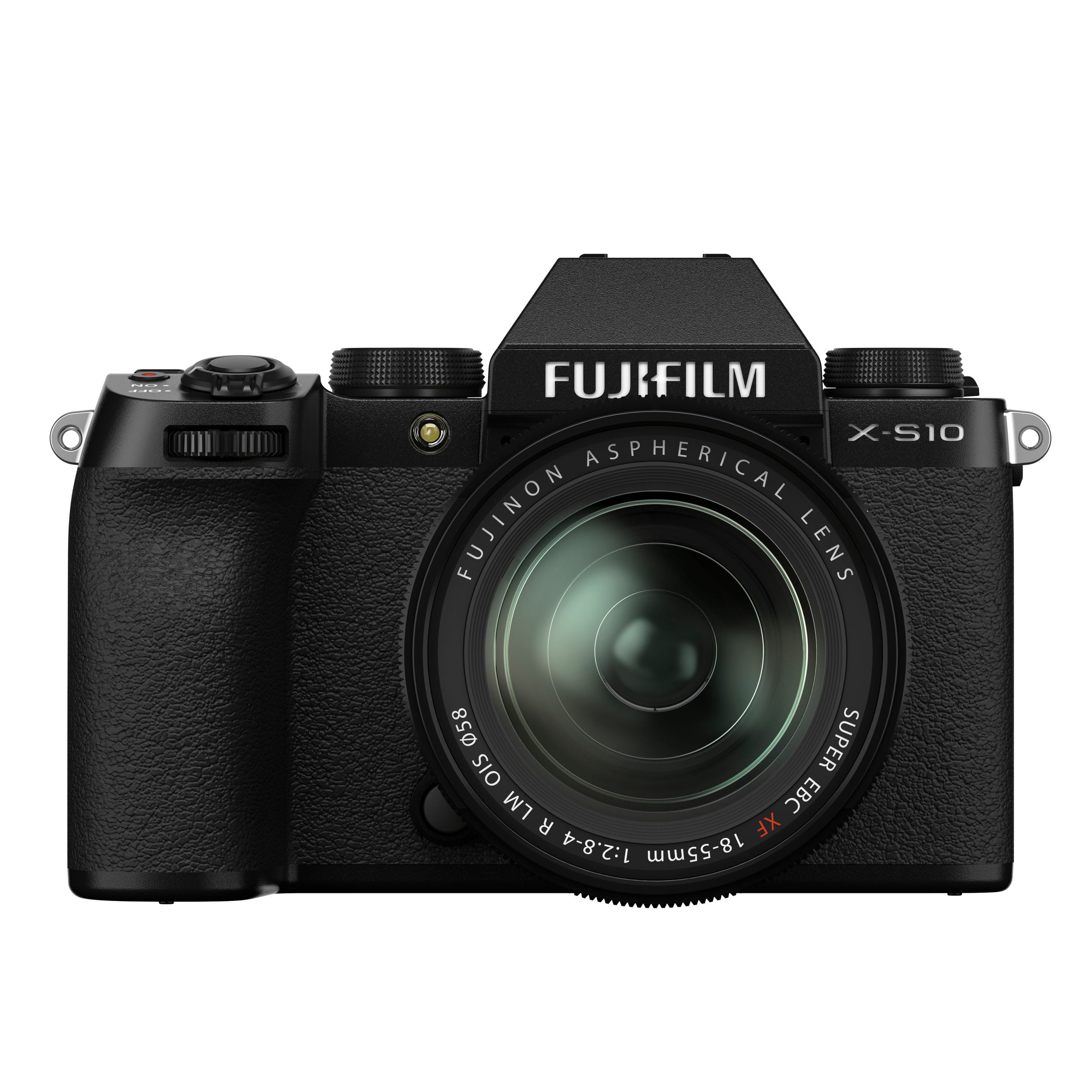 Fujifilm X-S10 Mirrorless Camera with XF 18-55mm f/2.8-4 R Lens, Black