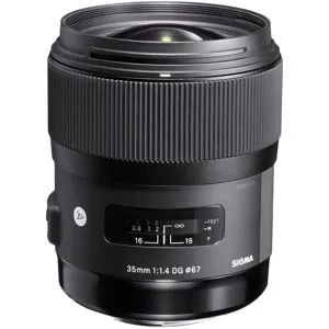 Sigma 35mm f/1.4 DG HSM ART Lens for Nikon F 340306 - Adorama