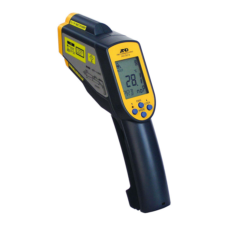 レーザーマーカー付き赤外線放射温度計 AD-5616 | 電子計測機器 | 商品